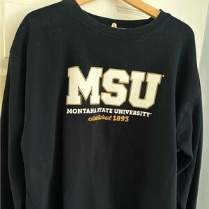 Montana State Navy Sweatshirt